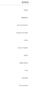 בחרו את סוג הנכס אותו תרצו ליצור מתוך הרשימה שנפתחה.